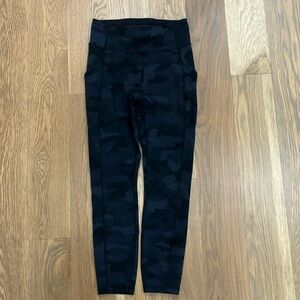 Lululemon Women’s Invigorate Camo Leggings, 25 inches.